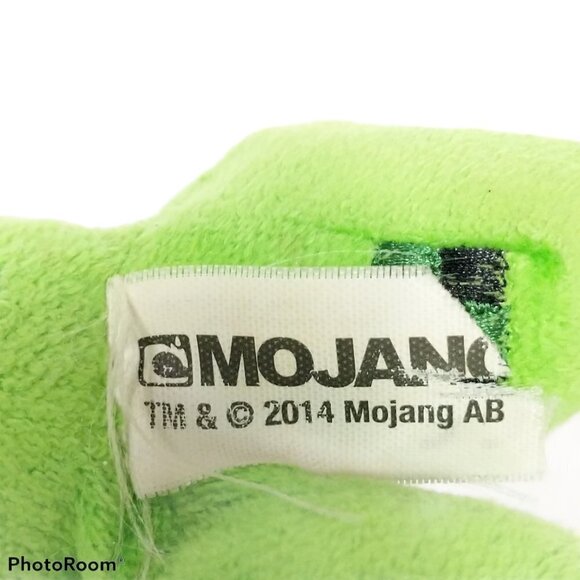Mojang Minecraft Green Creeper Plush Stuffed 7 Inch - Picture 4 of 5